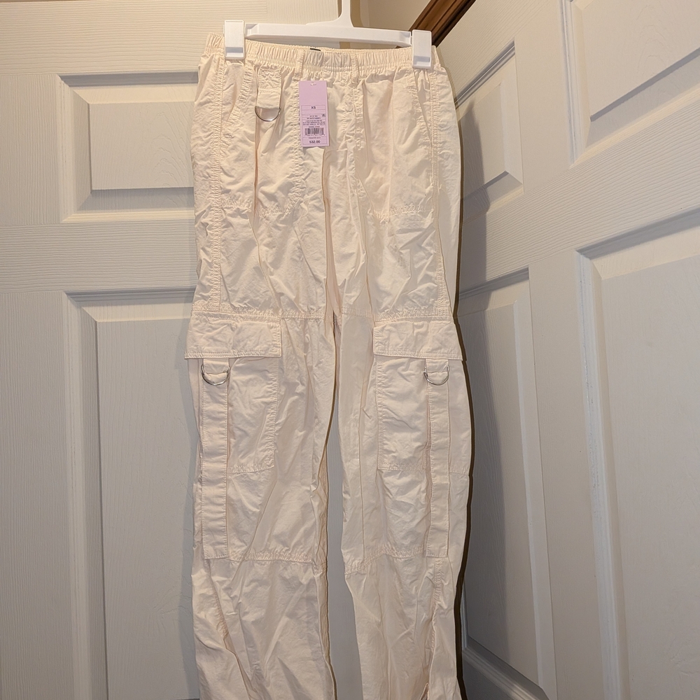 Wild Fable Cream Cargo Joggers